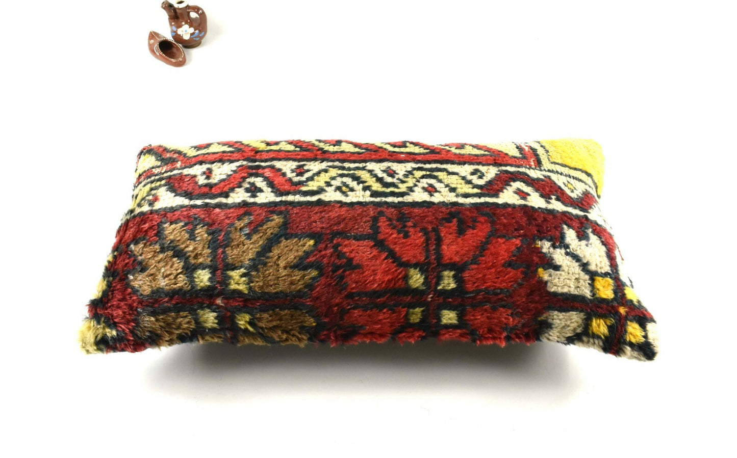 12x24 Oushak Rug Pillow Cover Tribal Vintage Turkish Kilim Cushion Cover A2629