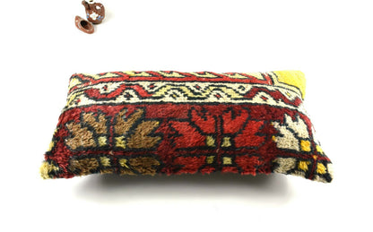 12x24 Oushak Rug Pillow Cover Tribal Vintage Turkish Kilim Cushion Cover A2629