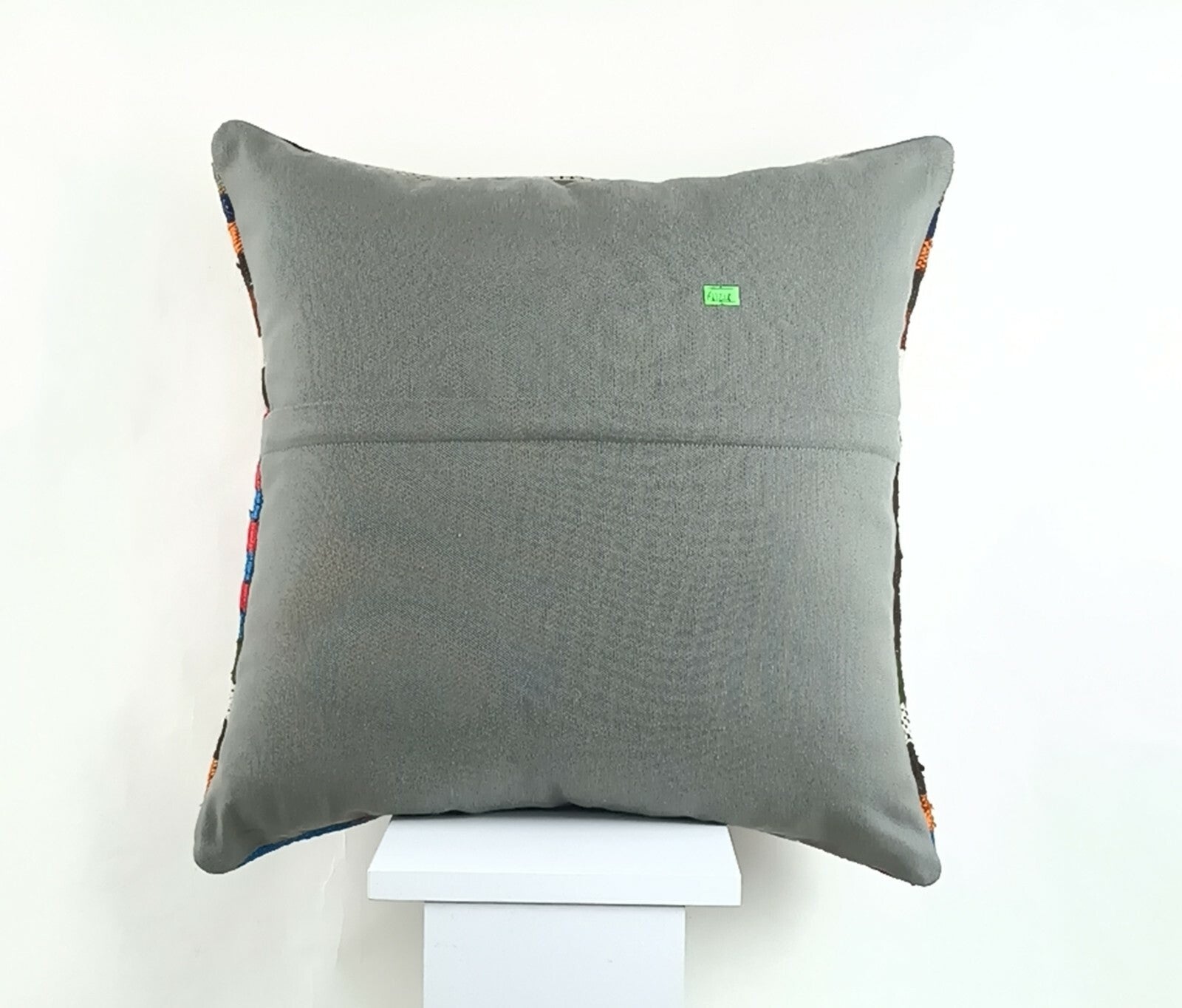 Kilim Pillow Cover 20x20 Home Decorative Handmade Ethnic Oushak Rug Pillow A1228