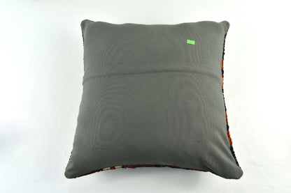 20x20 Kilim Pillow Cover Handmade Vintage Oushak Kilim Cushion Cover 3550