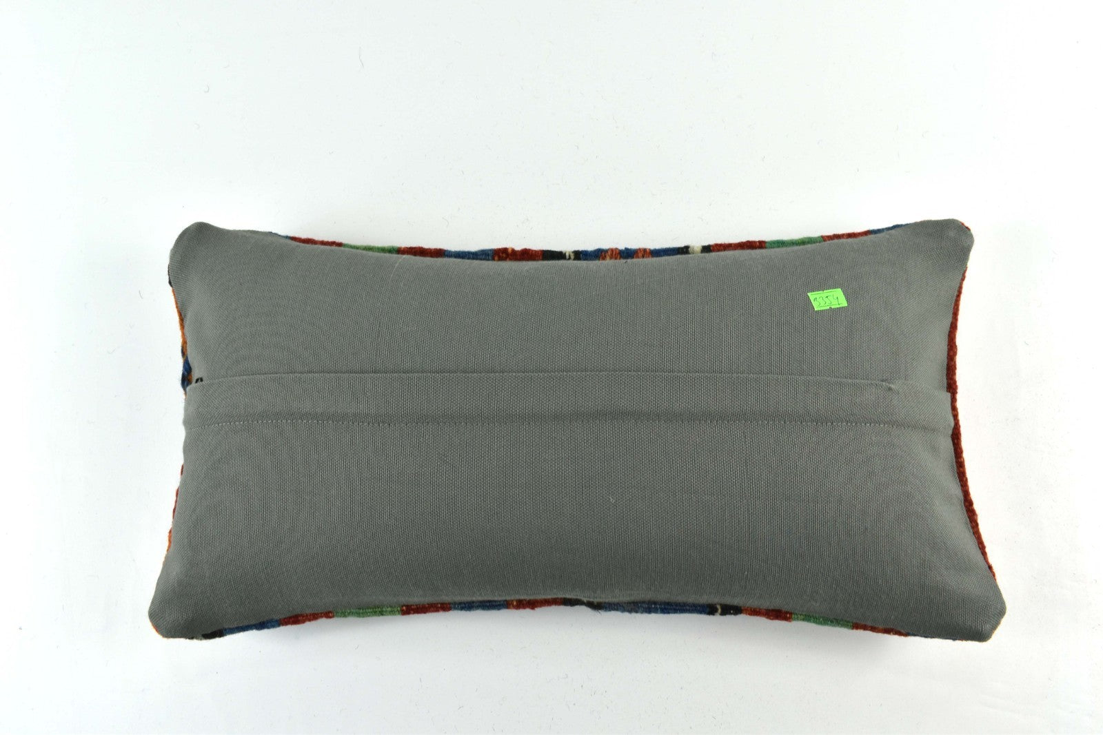 10x20 Kilim Lumbar Pillow Cover Vintage Ethnic Oushak Kilim Pillow Cover 3354