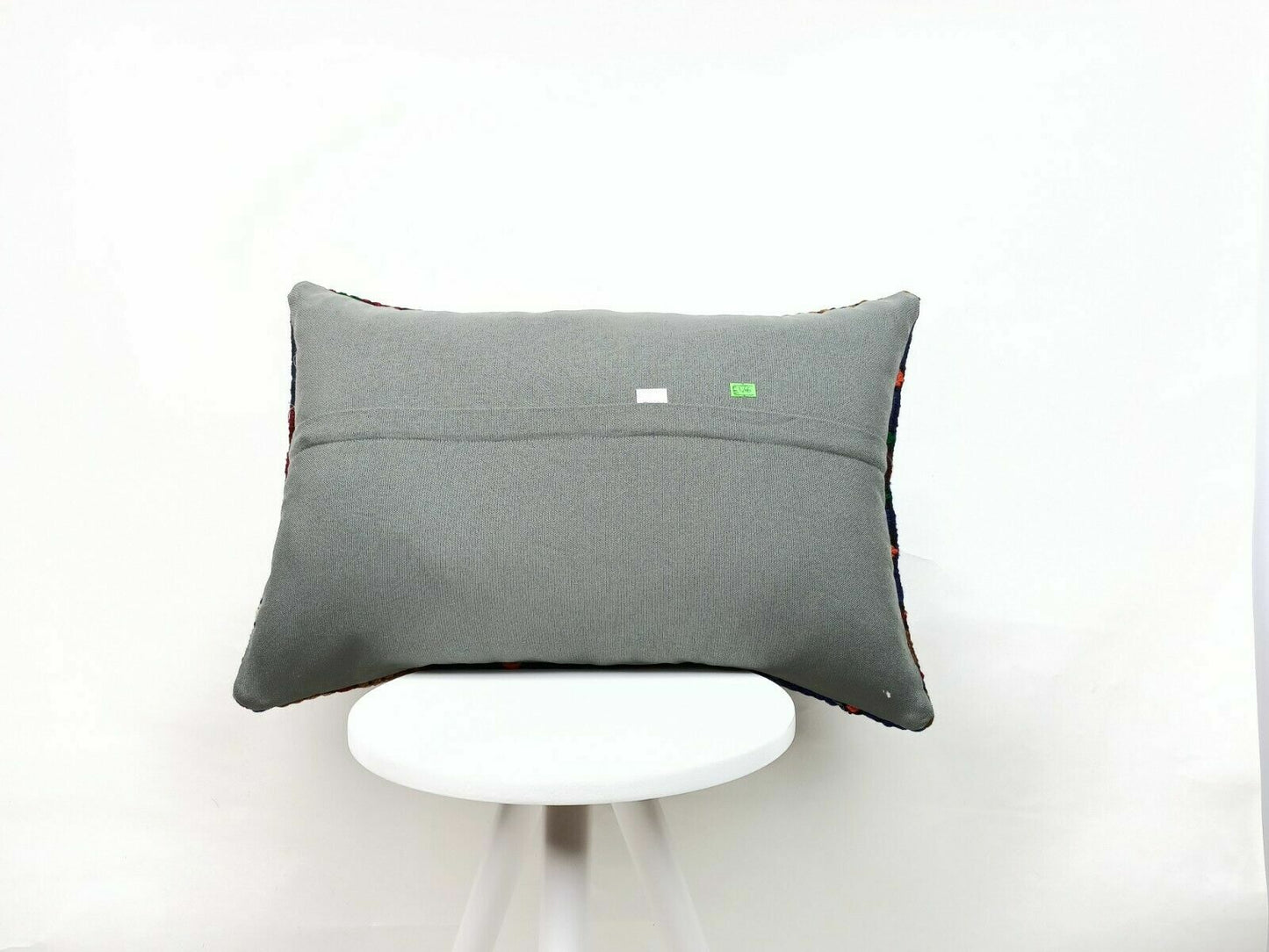 Handmade Kilim Pillow Cover 16x24 Vintage Rug Tribal Ethnic Bohemian Lumbar E466