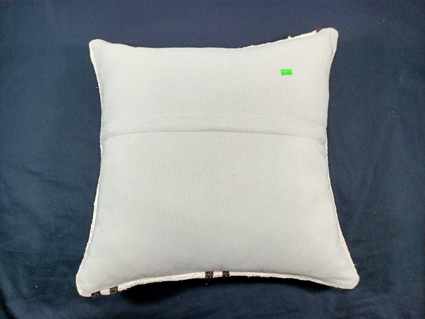 20x20 Kilim Pillow Cover Handmade Vintage Oushak Kilim Cushion Cover E114