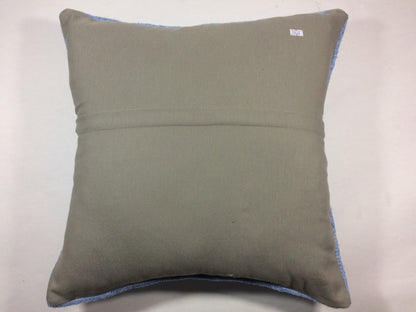 20x20 Kilim Pillow Cover Handmade Vintage Oushak Kilim Cushion Cover 1547