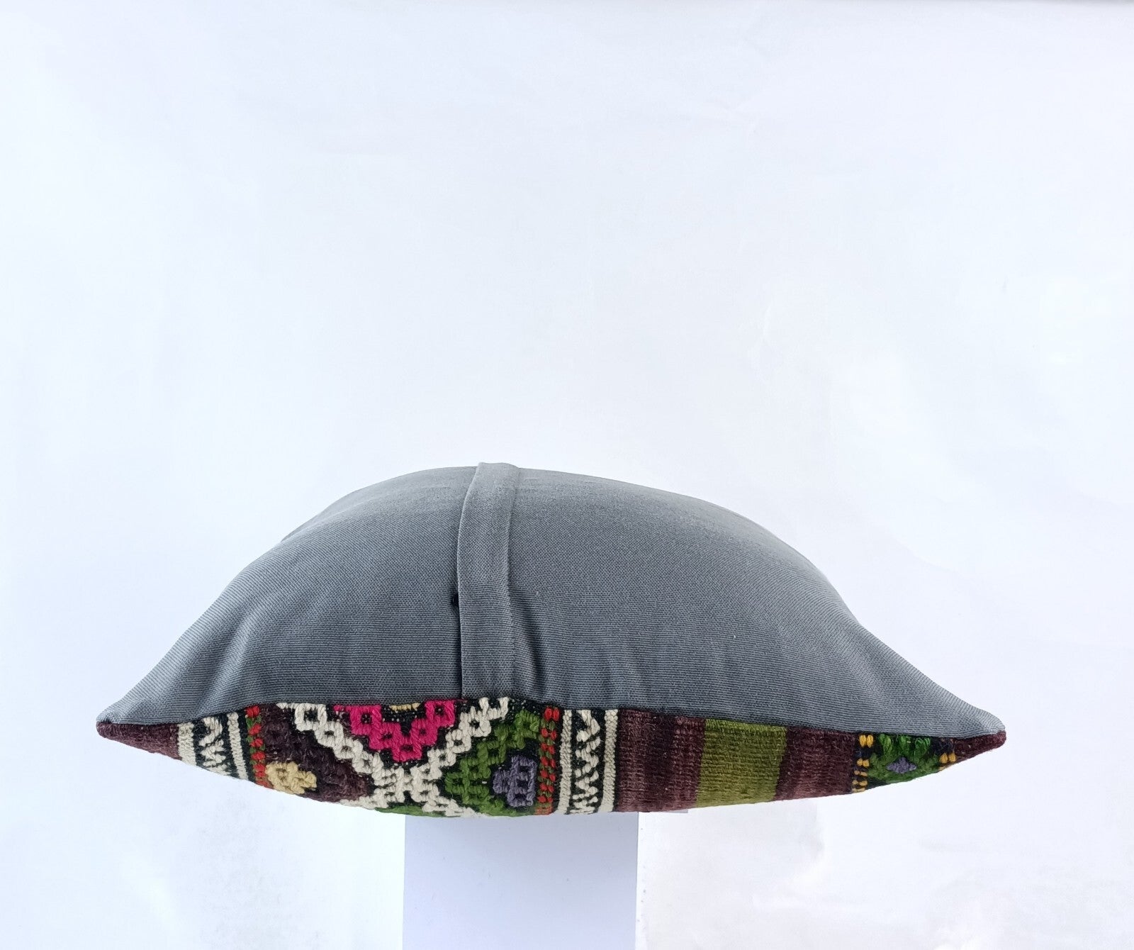 18"x18" Kilim Pillow Cover  Handmade Turkish Vintage Cushion Tribal Lumbar 1837