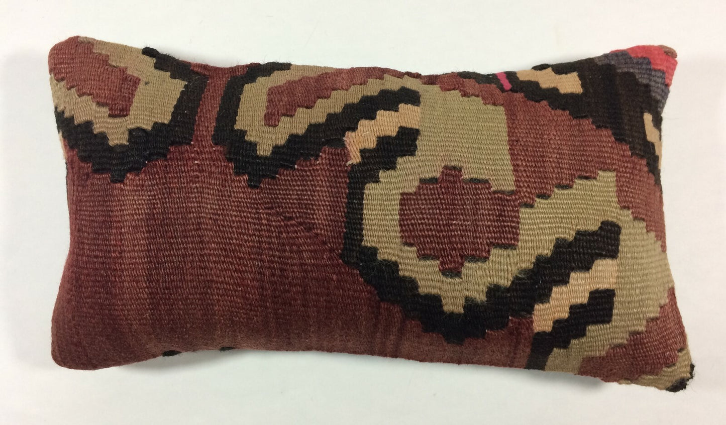 Turkish Cushion Cover 8"x16" Handmade Vintage Boho Ethnic Throw Pillow Case A85