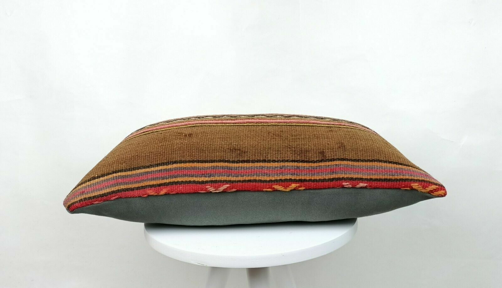 Kilim Pillow Cover 12x20 Home Decorative Handmade Sofa Couch Lumbar Cushion E526