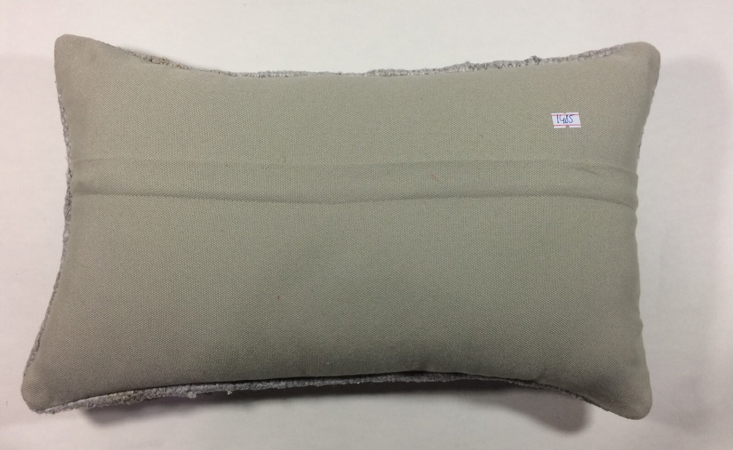 Kilim Pillow Cover 12x20 Handmade Turkish Rug Boho Ethnic Lumbar Cushion 1485