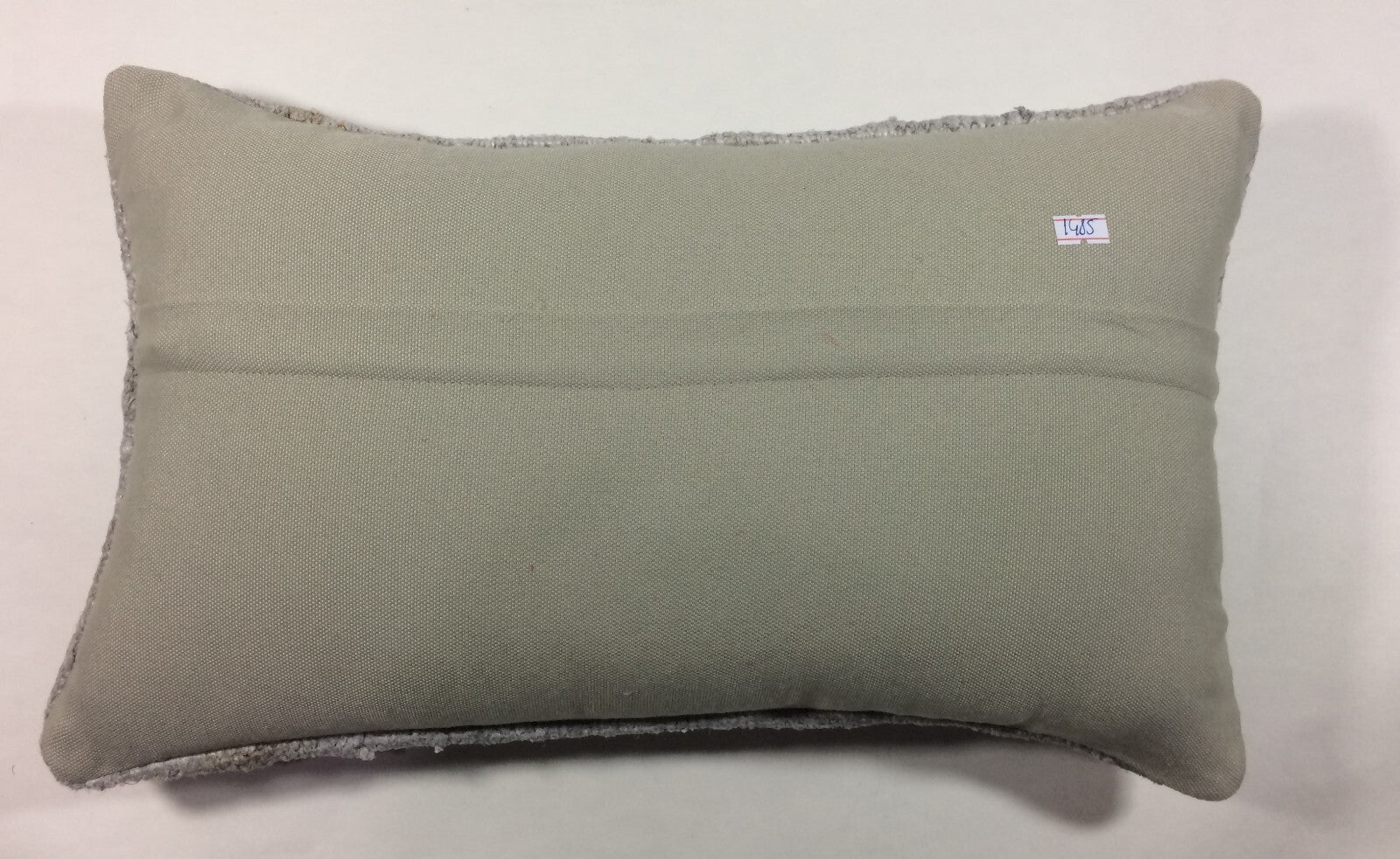 Kilim Pillow Cover 12x20 Handmade Turkish Rug Boho Ethnic Lumbar Cushion 1485