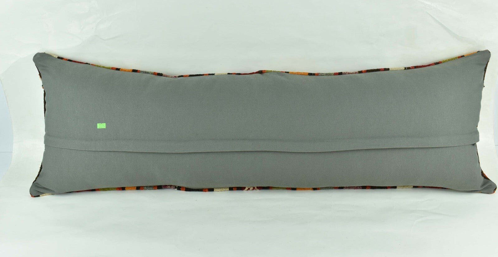 Extra Large Kilim Pillow Cover 16x48 Handmade Ethnic Boho Oriental Lumbar 3236