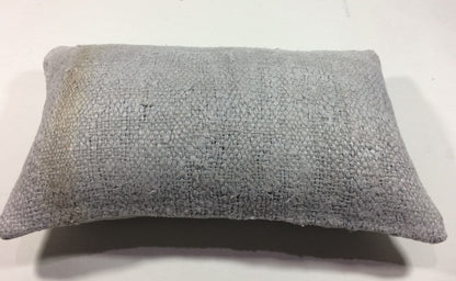 Kilim Pillow Cover 12x20 Handmade Turkish Rug Boho Ethnic Lumbar Cushion 1485