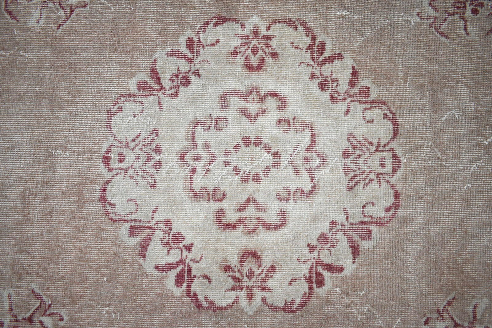 Oushak Runner 10x2.6 ft Handwoven Turkish Runner Vintage Runner Floor Rug R05