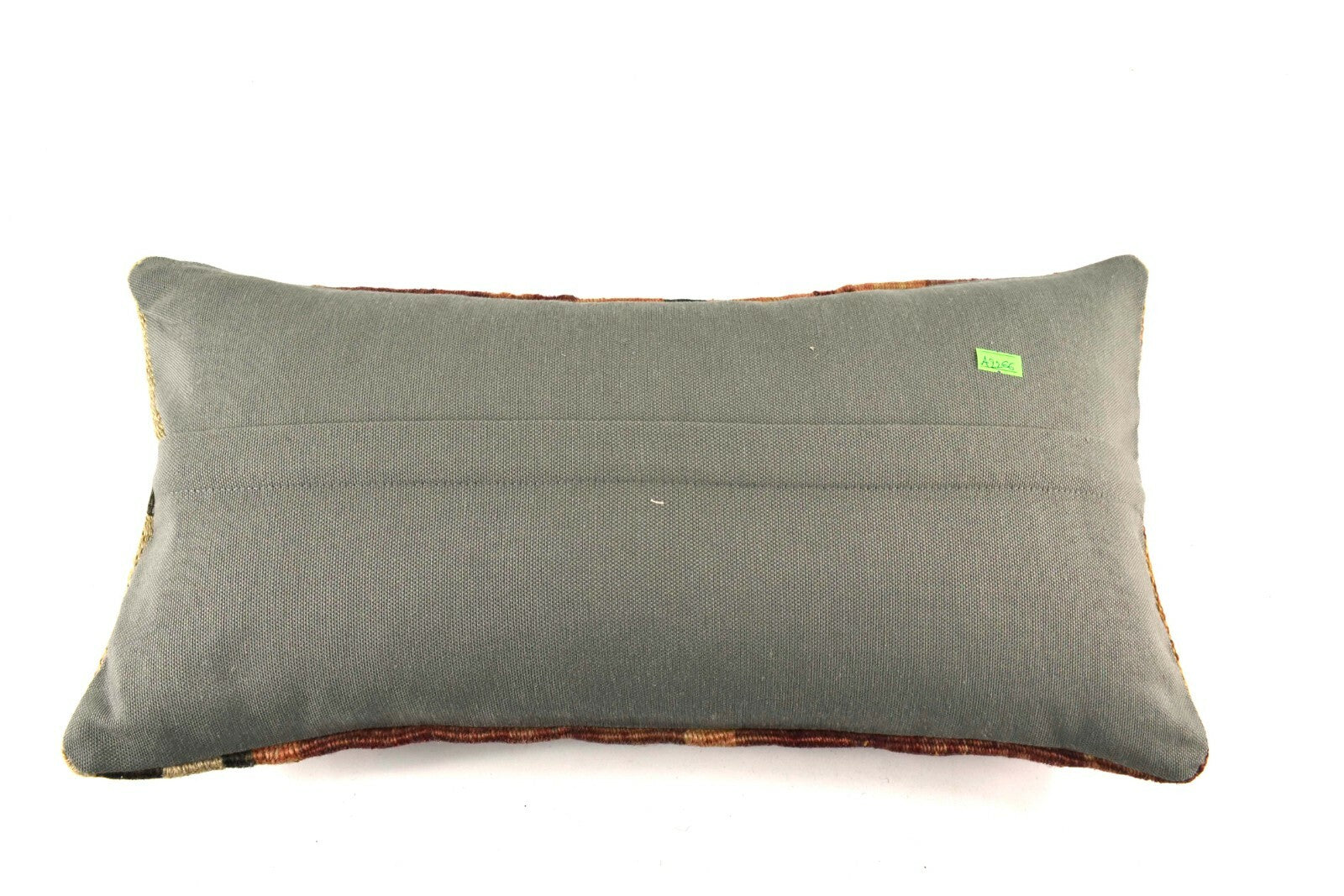 Kilim Lumbar Pillow Cover 10x20 Decorative Sofa Couch Handmade Cushion A2266