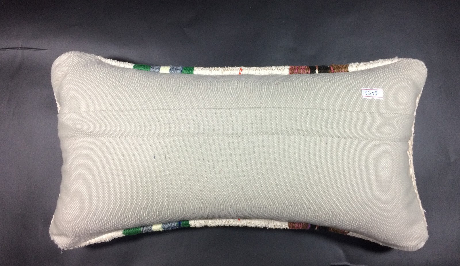 Turkish Cushion Cover 8"x16" Handmade Vintage Boho Ethnic Throw Pillow Case 1459