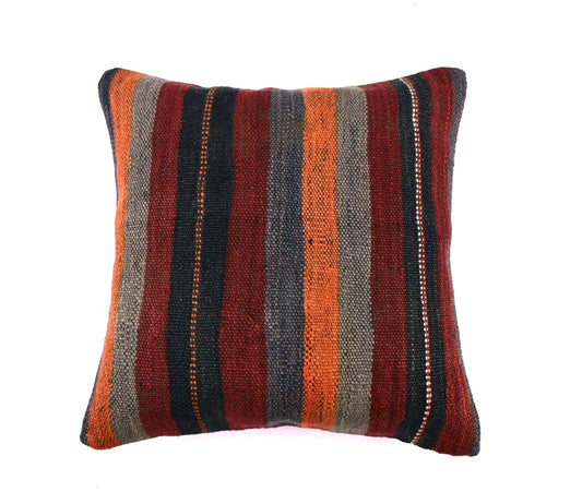 16x16 Ethnic Vintage Turkish Rug Pillow Cover Home Decorative Boho Cushion 4556