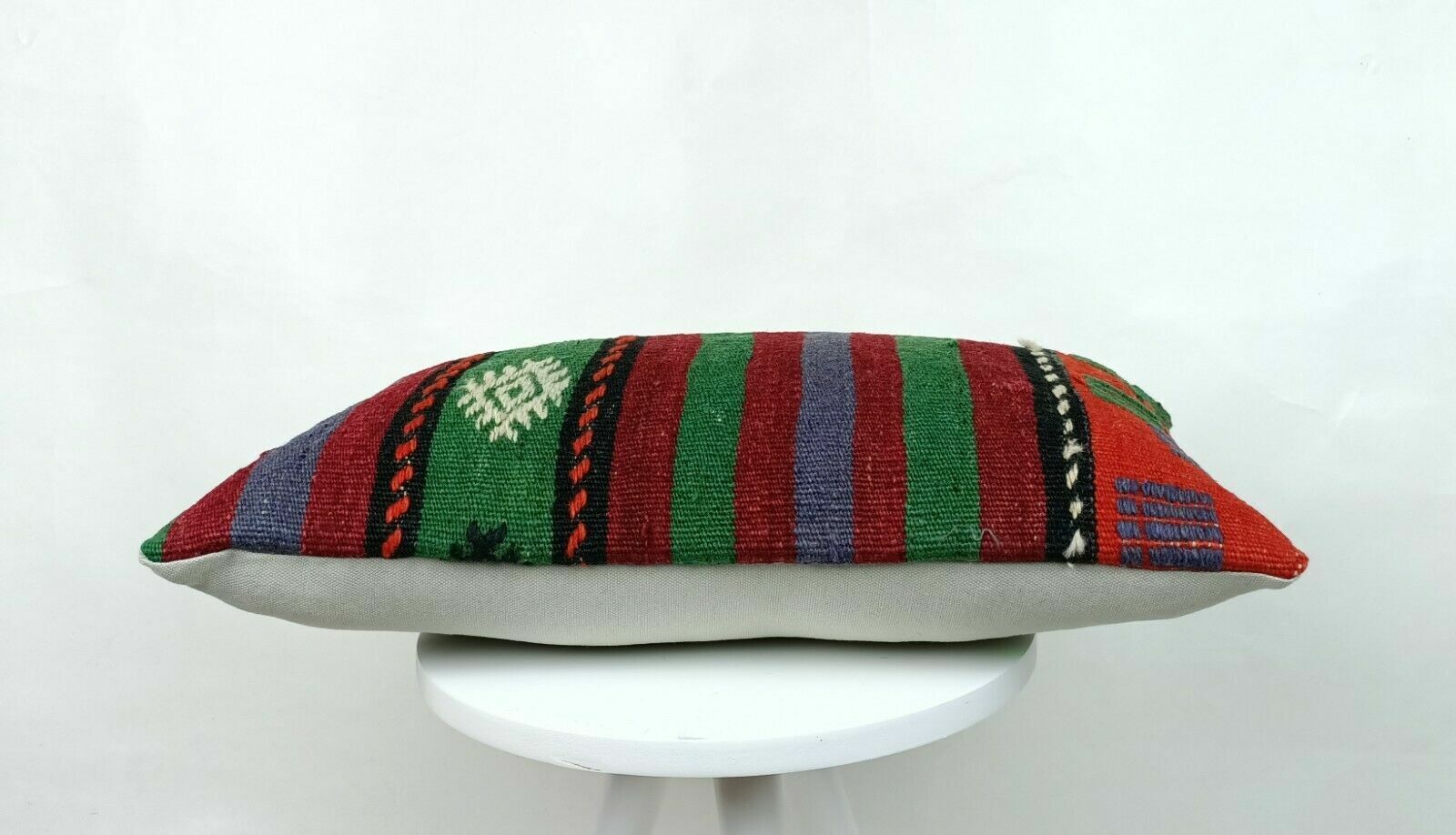 Kilim Pillow Cover 12x20 Home Decorative Handmade Sofa Couch Lumbar Cushion E524