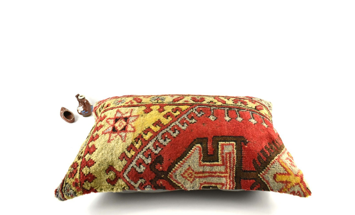 16x24 Kilim Pillow Cover Handmade Vintage Anatolian Lumbar Cushion Cover A2691