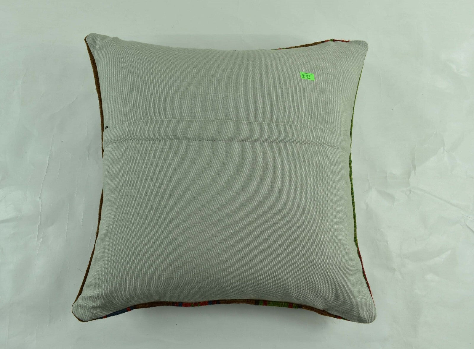 18"x18" Kilim Pillow Cover  Handmade Turkish Vintage Cushion Tribal Lumbar 2993