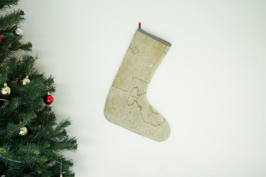 Kilim Christmas Stocking Vintage Rug Stocking Ethnic Decorative Xmas Socks S563