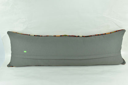 Extra Large Kilim Pillow Cover 16x48 Handmade Ethnic Boho Oriental Lumbar 3232