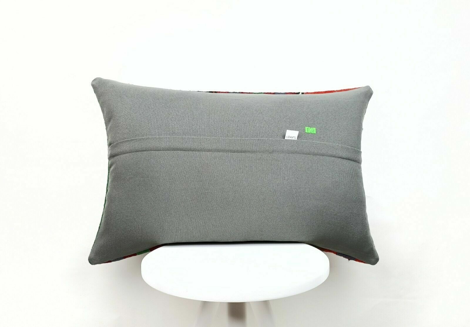 Kilim Pillow Cover 16x24 Handmade Home Decorative Sofa Wool Lumbar Cushion E448