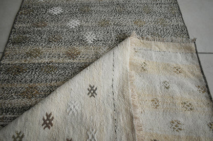 Oushak Runner 10.7x2.3 ft Handwoven Turkish Runner Vintage Runner Floor Rug R24