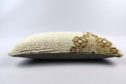 10x20 Kilim Lumbar Pillow Cover Vintage Ethnic Oushak Kilim Pillow Cover 4862