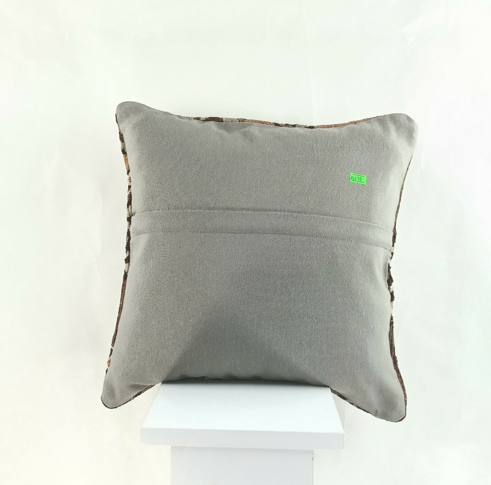 Kilim Pillow Cover 16x16 Oriental Traditional Handmade Boho Lumbar Cushion  A878