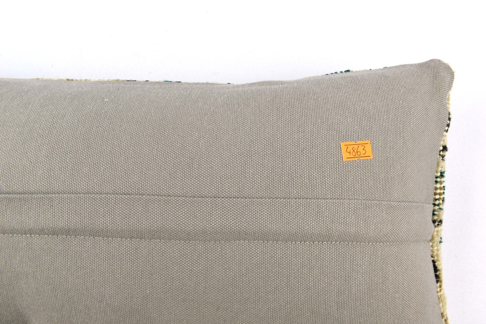 10x20 Kilim Lumbar Pillow Cover Vintage Ethnic Oushak Kilim Pillow Cover 4863