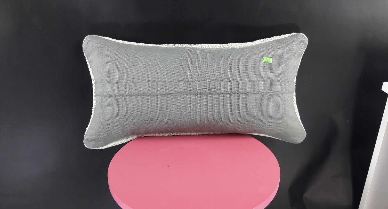 10x20 Kilim Lumbar Pillow Cover Vintage Ethnic Oushak Kilim Pillow Cover E1140