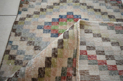 Long Turkish Runner 6.8x2 ft Vintage Runner Hallway Runner Handwoven Runner R11