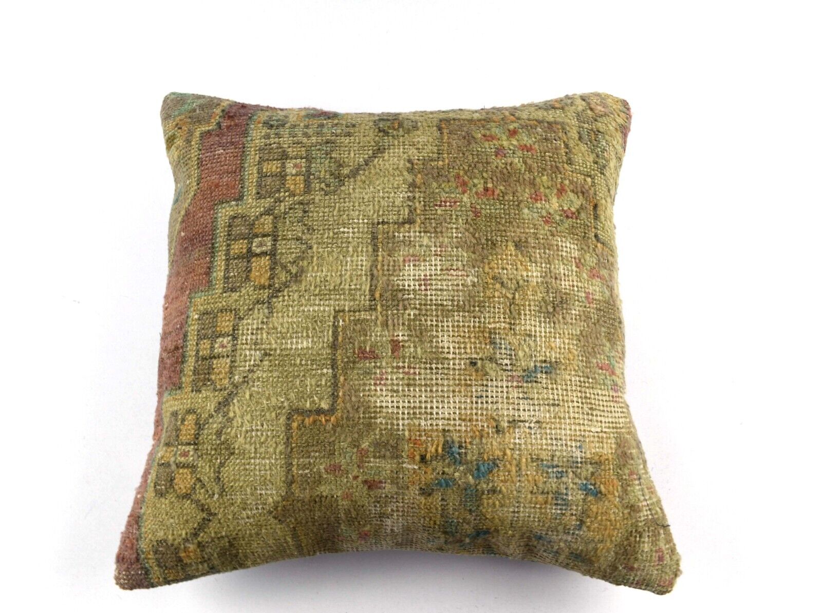 20x20 Kilim Pillow Cover Handmade Vintage Oushak Kilim Cushion Cover 4722