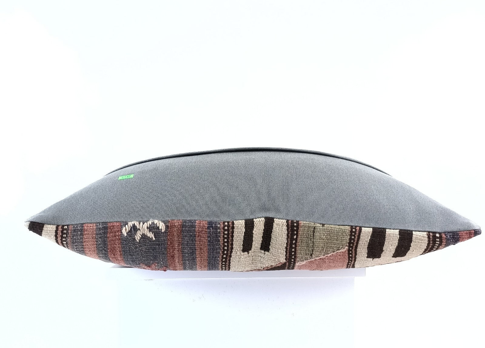 Kilim Pillow Cover 16x24 Tribal Vintage Turkish Carpet Lumbar Pillow Cover 1953