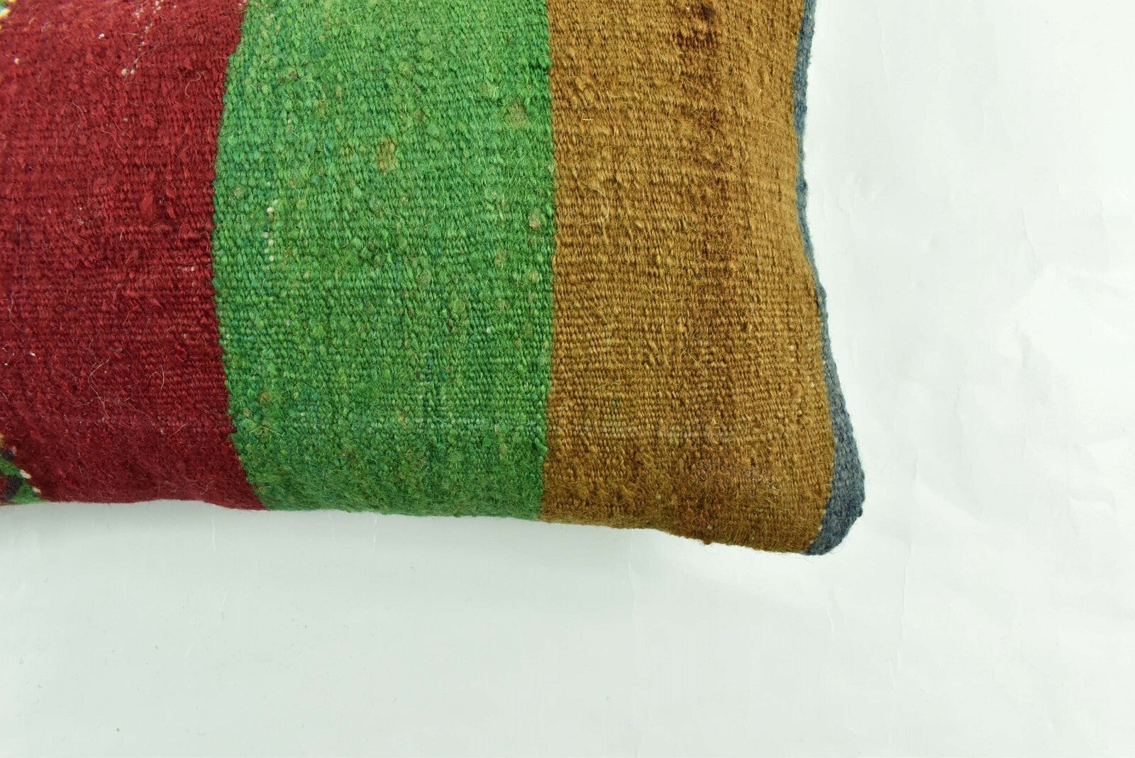 Turkish Cushion Cover 8"x16" Handmade Vintage Boho Ethnic Throw Pillow Case 3134