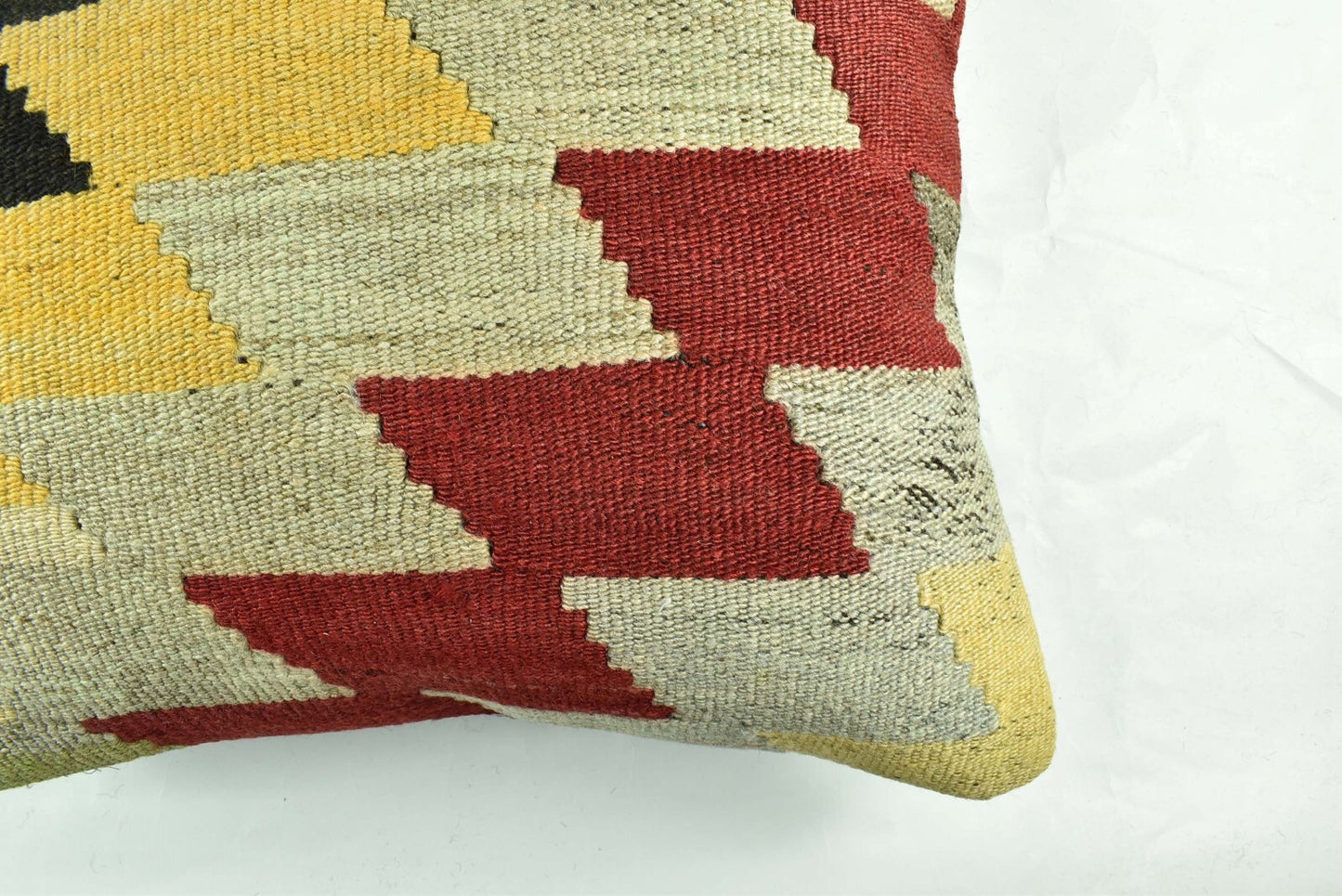 20x20 Kilim Pillow Cover Handmade Vintage Oushak Kilim Cushion Cover A1917