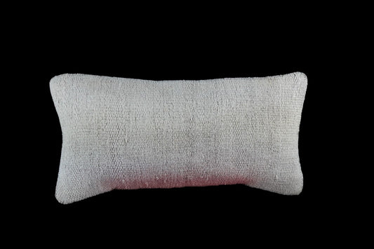 10x20 Kilim Lumbar Pillow Cover Vintage Ethnic Oushak Kilim Pillow Cover E1136