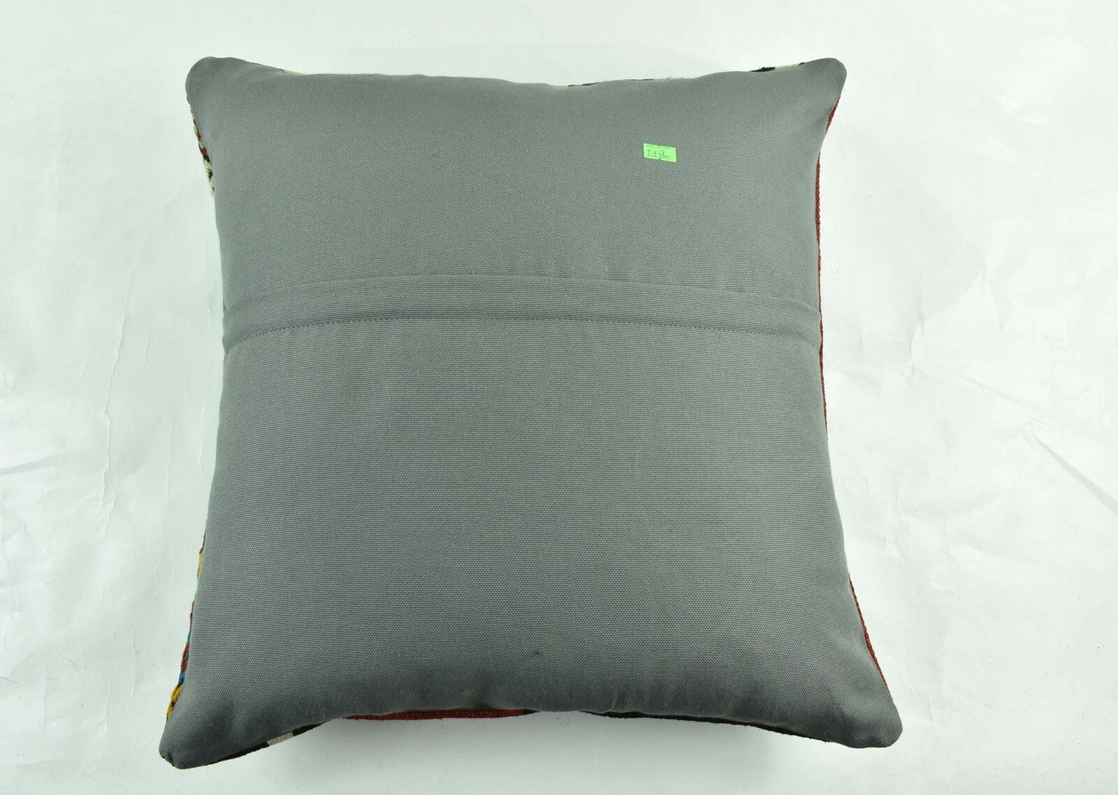 20x20 Kilim Pillow Cover Handmade Vintage Oushak Kilim Cushion Cover 2942