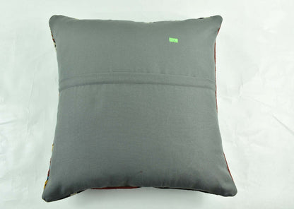 20x20 Kilim Pillow Cover Handmade Vintage Oushak Kilim Cushion Cover 2942
