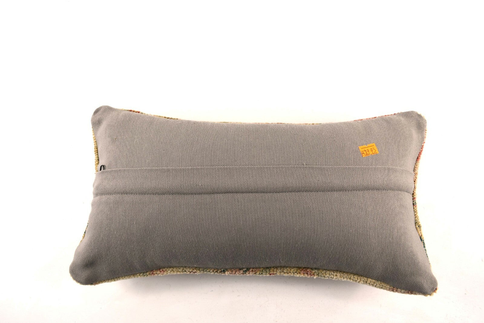 8x16 Kilim Pillow Cover Vintage Tribal Oushak Kilim Ethnic Lumbar Cover A2993