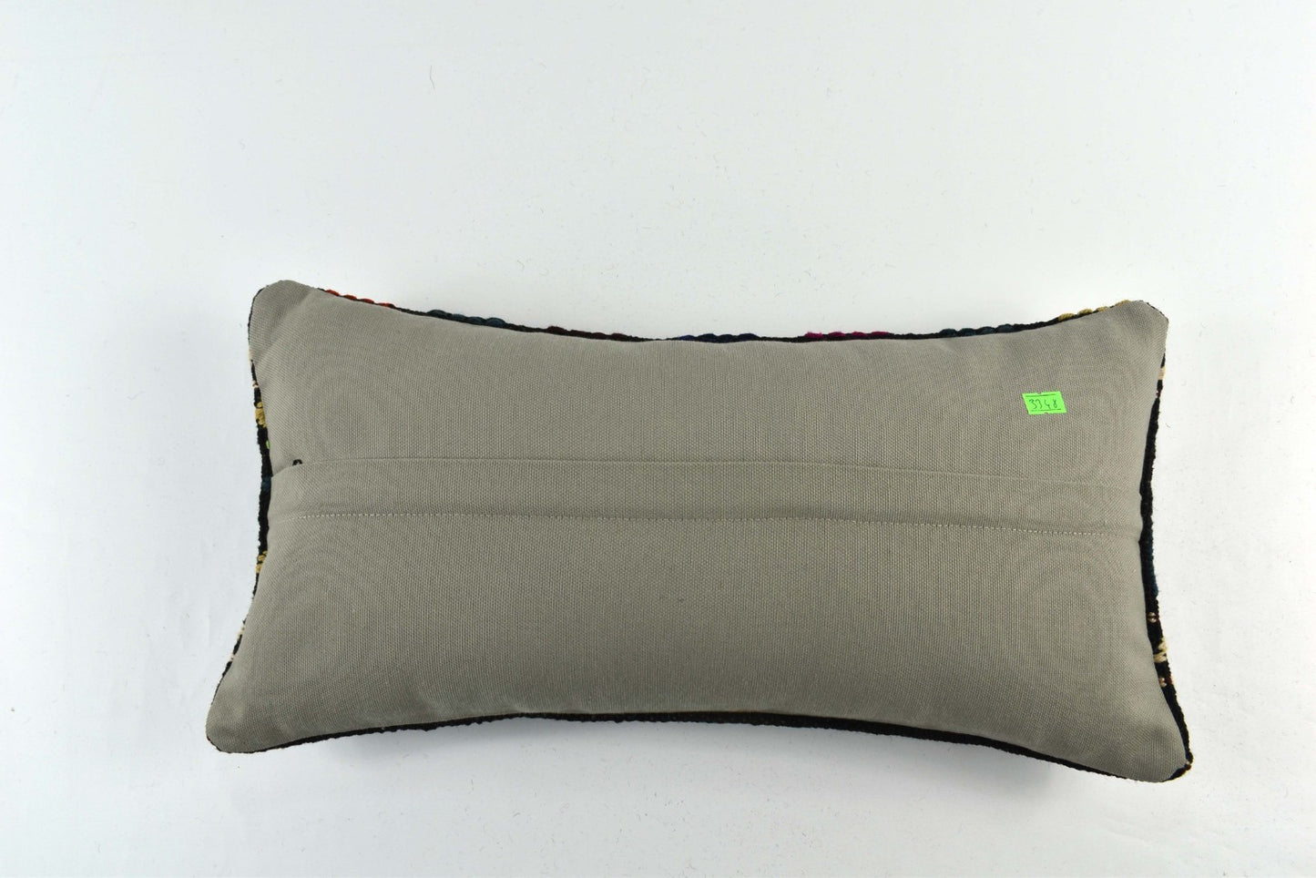 10x20 Kilim Lumbar Pillow Cover Vintage Ethnic Oushak Kilim Pillow Cover 3348