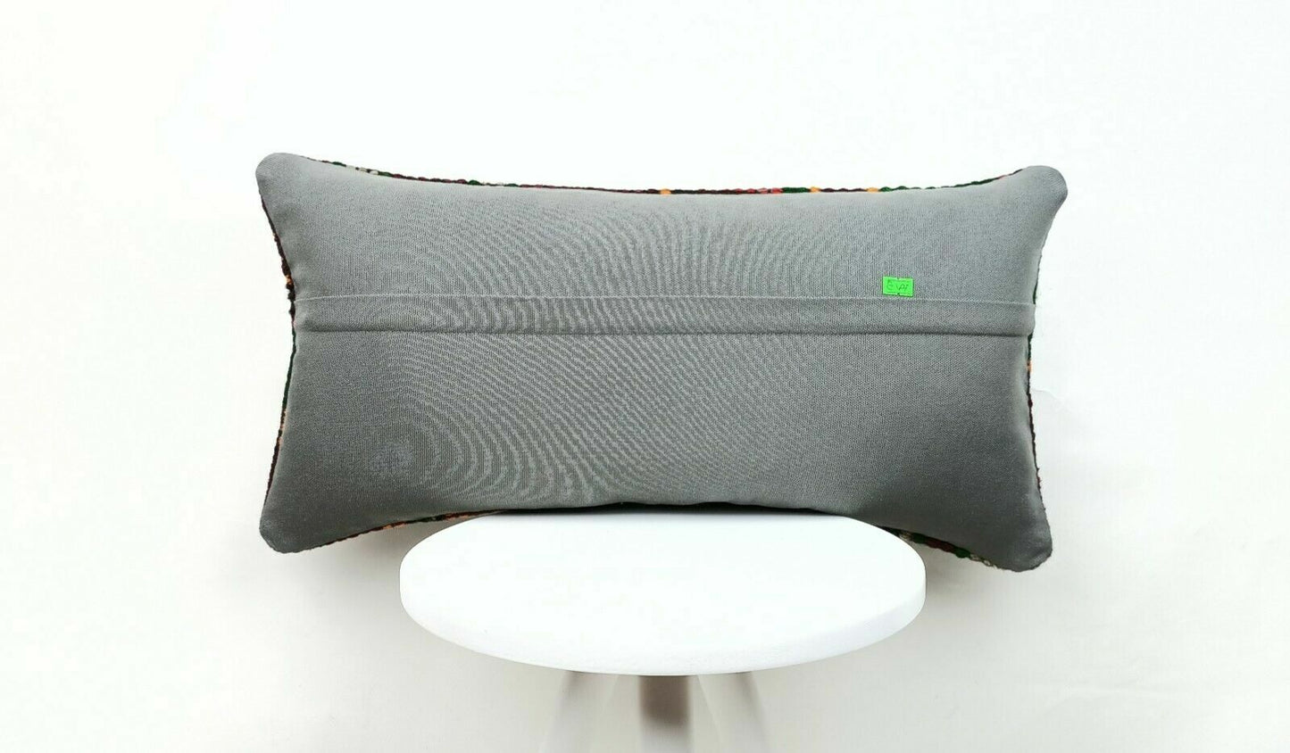 Ethnic Handmade Kilim Cushion Cover 12x24 Home Decorative Lumbar Pillow  E407