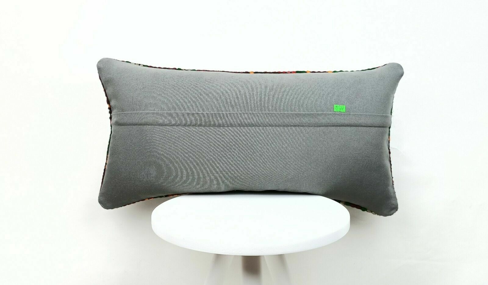 Ethnic Handmade Kilim Cushion Cover 12x24 Home Decorative Lumbar Pillow  E407