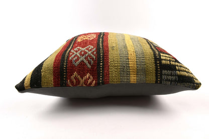 20x20 Kilim Pillow Cover Handmade Vintage Oushak Kilim Cushion Cover 4667