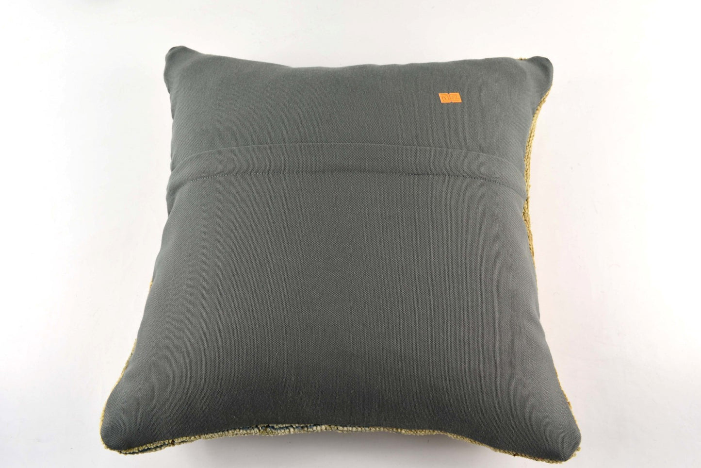 Kilim Pillow Cover 18x18 Handmade Turkish Ethnic Vintage Lumbar Cushion A3102