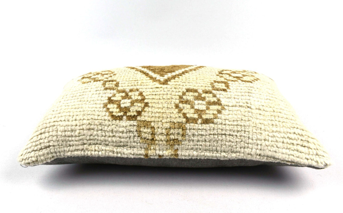 Kilim Pillow Cover 12x20 Handmade Turkish Rug Boho Ethnic Lumbar Cushion 4900