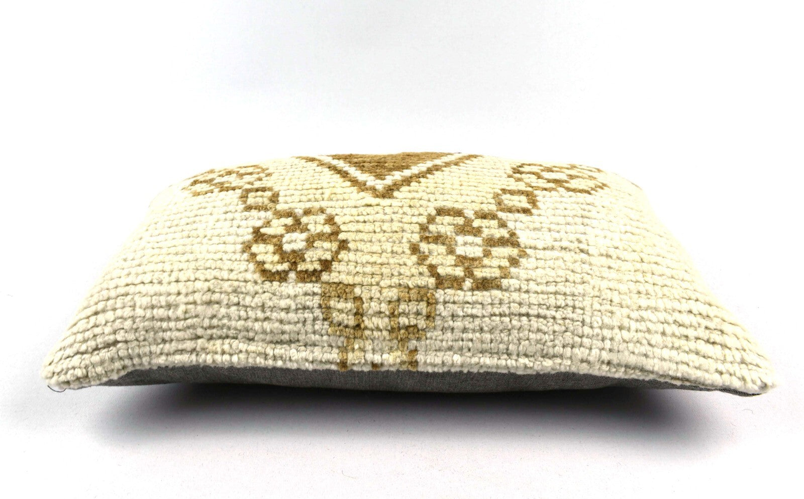 Kilim Pillow Cover 12x20 Handmade Turkish Rug Boho Ethnic Lumbar Cushion 4900