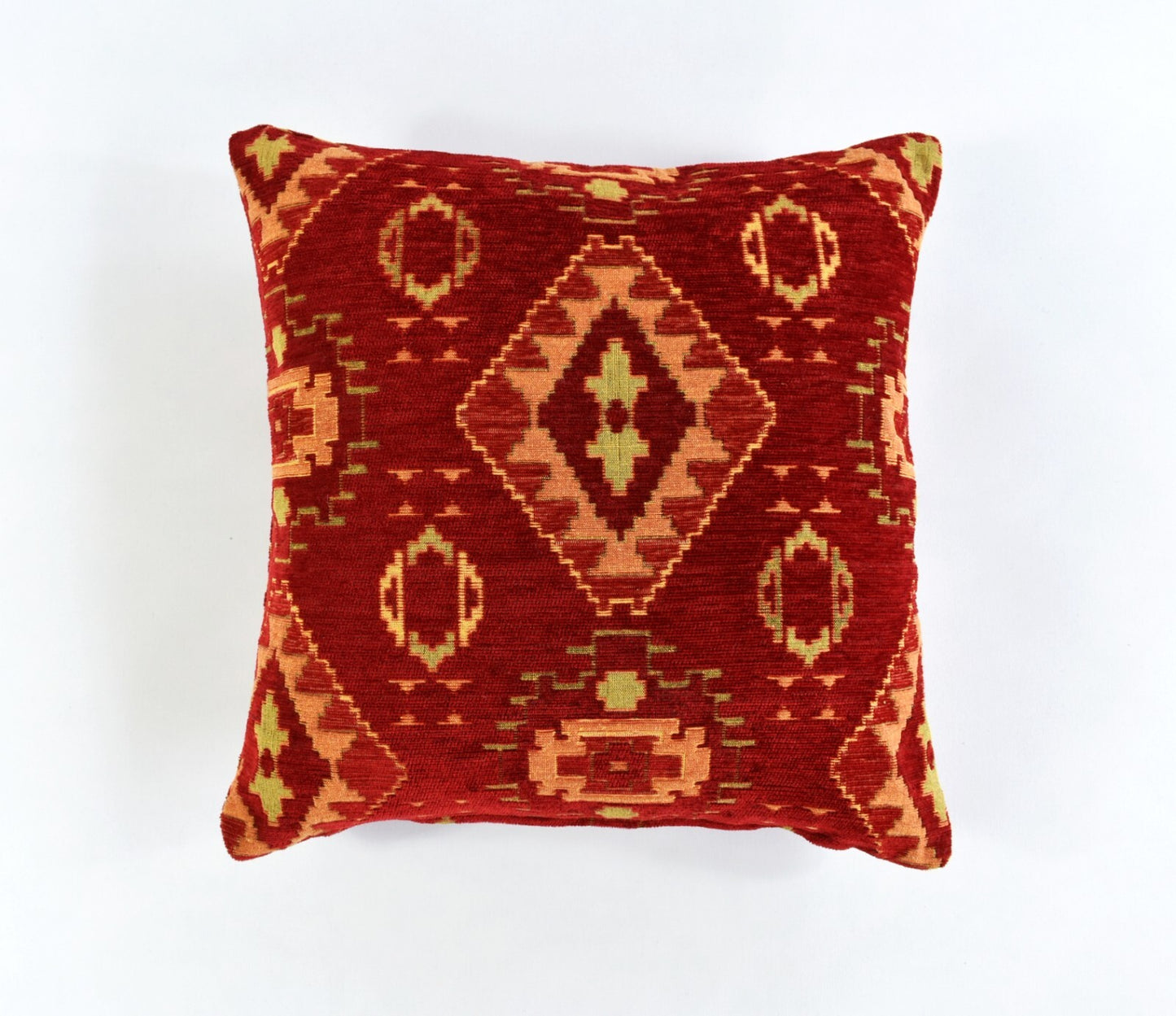 2 pcs/set Kilim Design Red Pillow Cover Throw Cushion Sofa Couch Tribal Lumbar