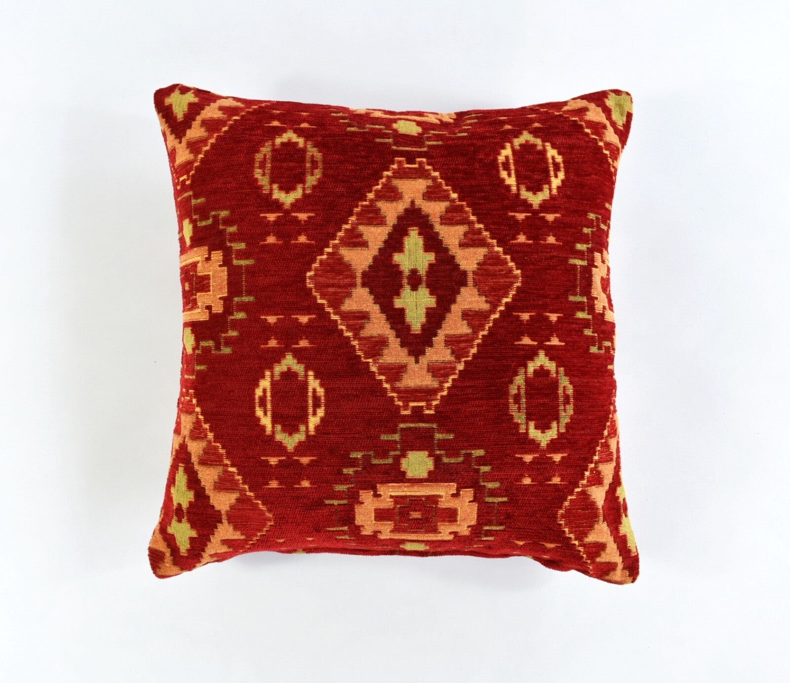 2 pcs/set Kilim Design Red Pillow Cover Throw Cushion Sofa Couch Tribal Lumbar