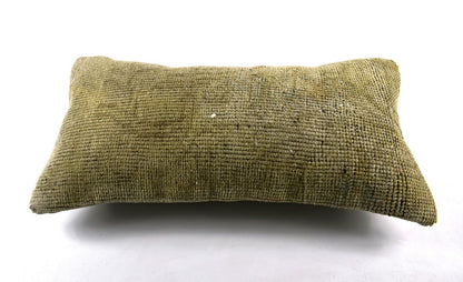 10x20 Kilim Lumbar Pillow Cover Vintage Ethnic Oushak Kilim Pillow Cover A3025