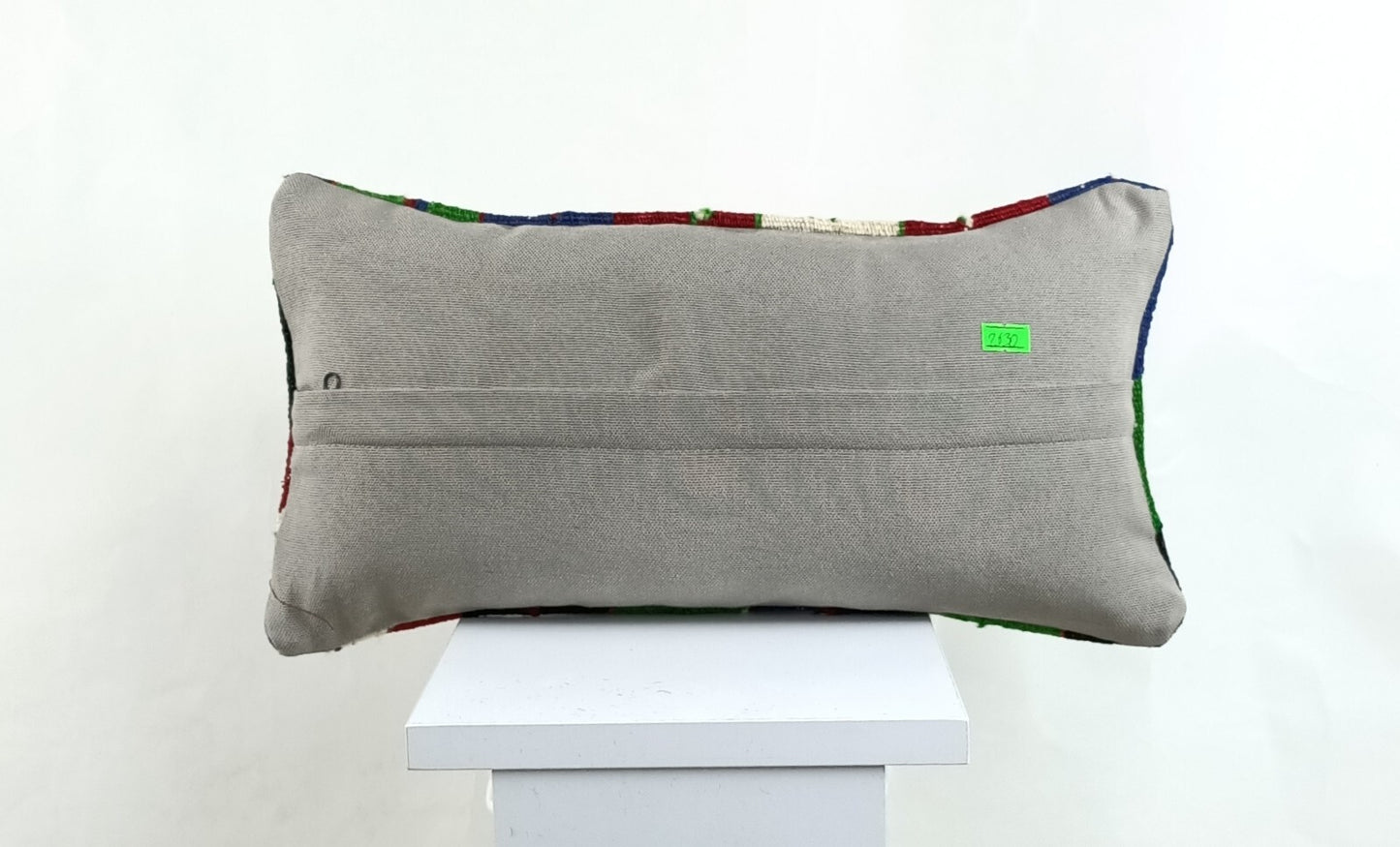 Turkish Cushion Cover 8"x16" Handmade Vintage Boho Ethnic Throw Pillow Case 2630